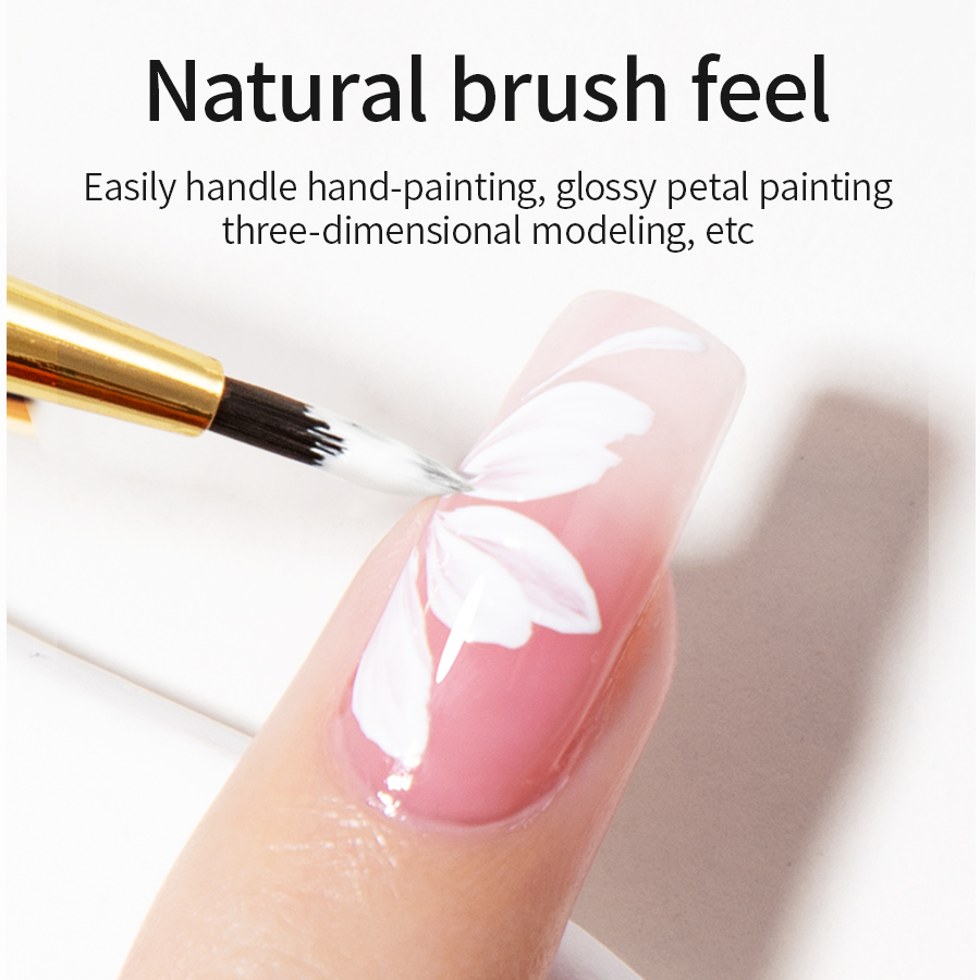Nail Art Kaki - RS Nail Art Painting Brush Acrylic