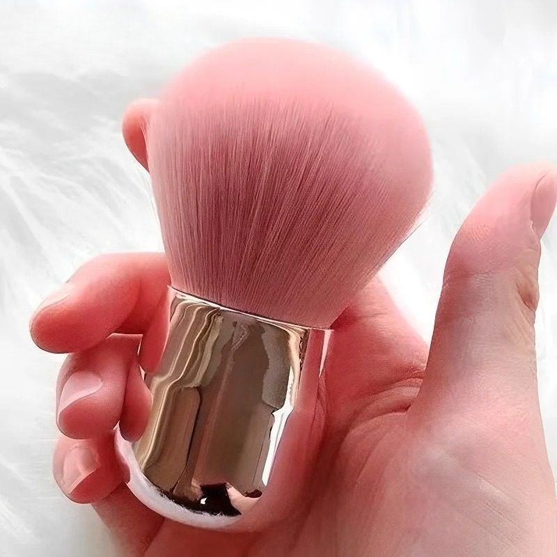 Nail Art Kaki - Professionals Nails Art Mushroom Brush Round
