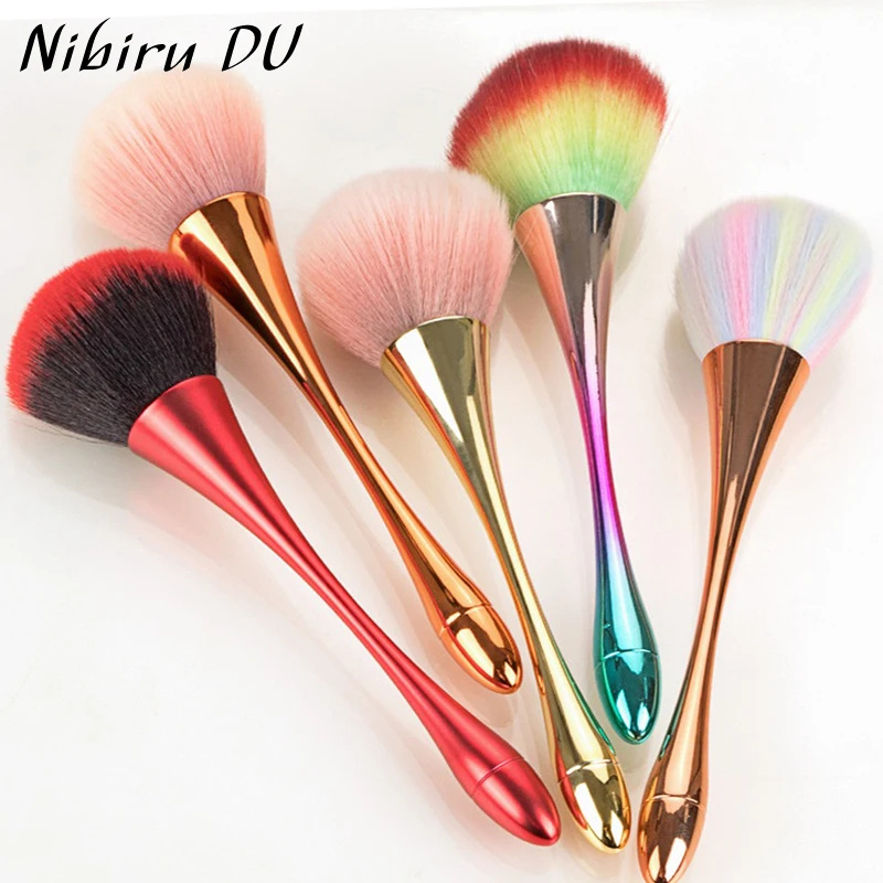 Nail Art Kaki - Professional Nail Art Brushes Rose Gold