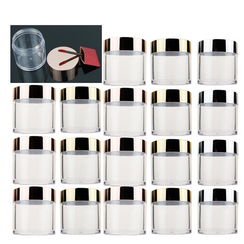 20/30/50pcs 60g Plastic Empty  - đánh giá và giá Nail Art Rose Gold