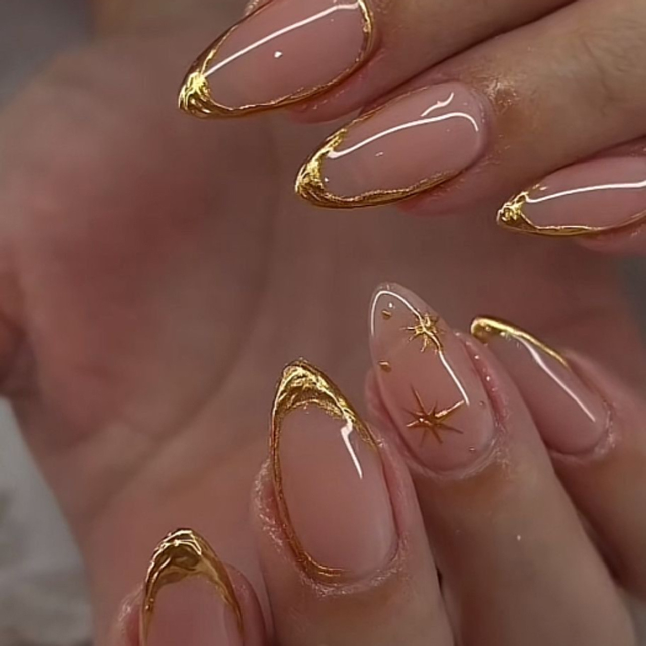 24Pcs Short Almond Nails Set F - đánh giá và giá Nail Art Maroon