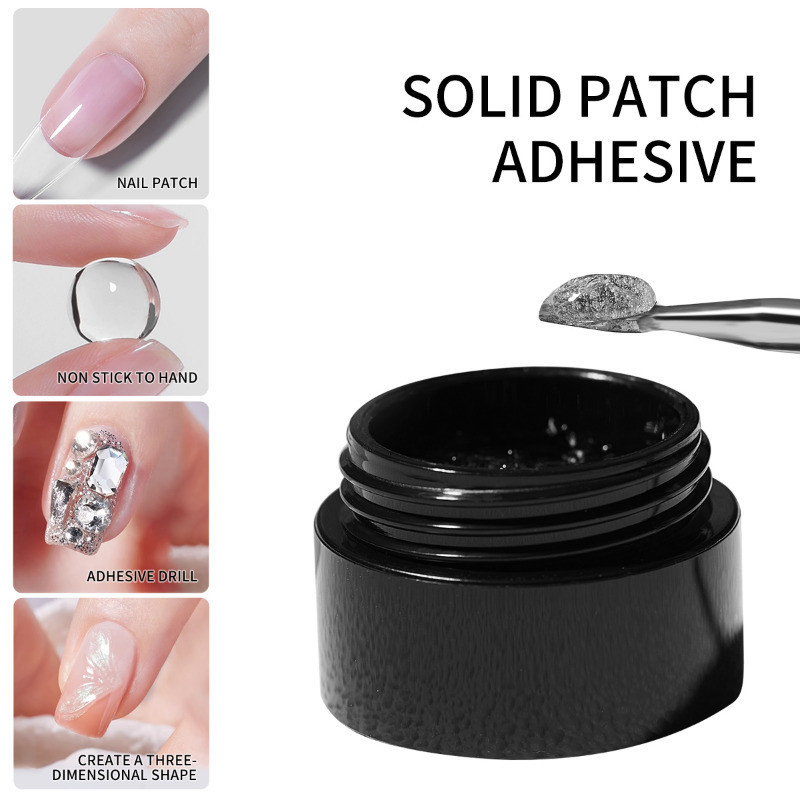 3pcs/set Solid Nail Tips Gel S - đánh giá và giá Nail Art Full Color