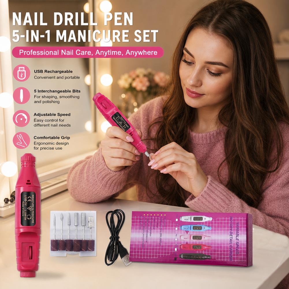 Portable Electric Nail Drill P - đánh giá và giá Nail Art Full Color