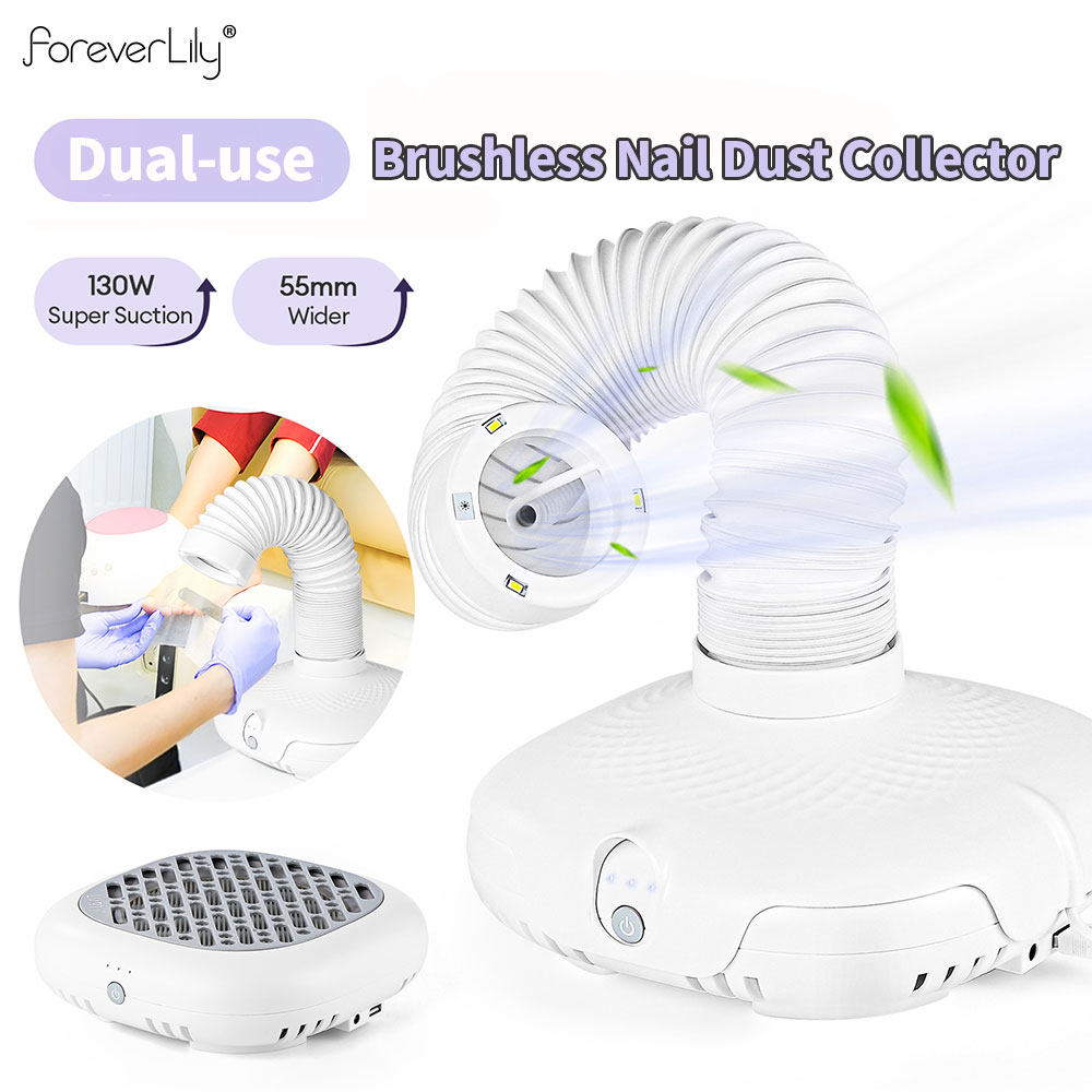 130W Double Use Nail Dust Coll - đánh giá và giá Nail Art Kaki