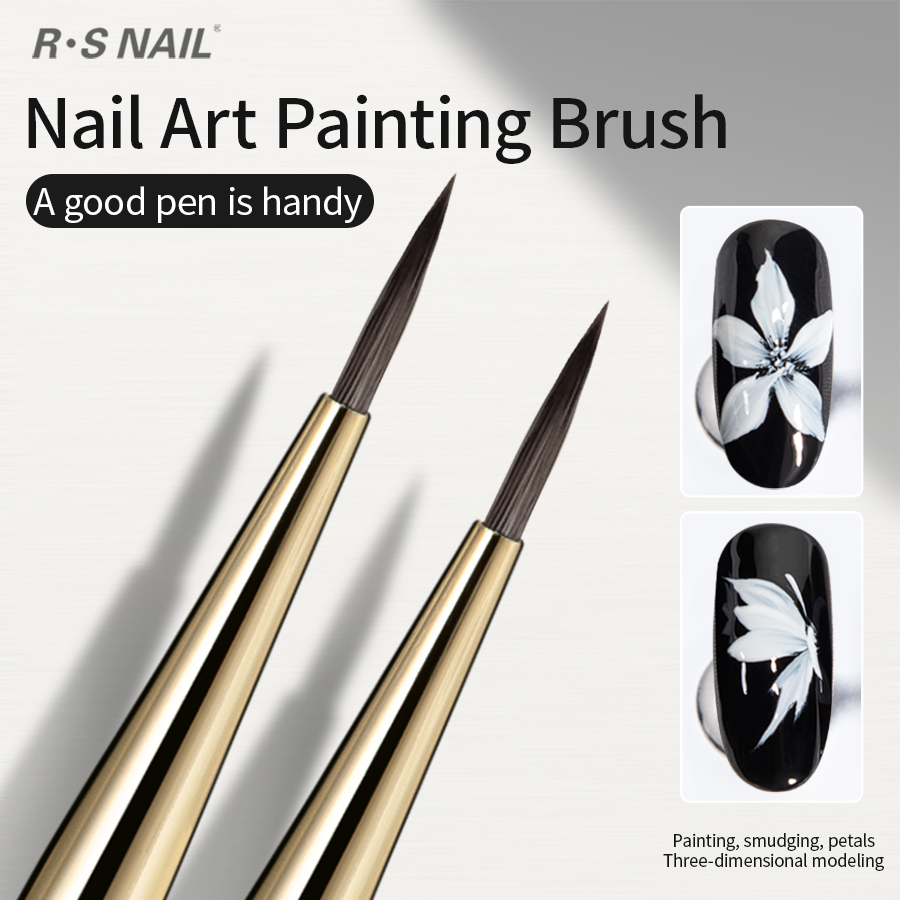 RS Nail Art Painting Brush Acr - đánh giá và giá Nail Art Kaki