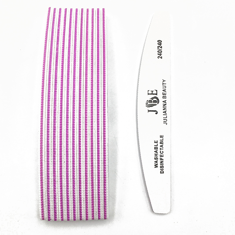 10 Pcs Professional Nail File  - đánh giá và giá Nail Art Maroon