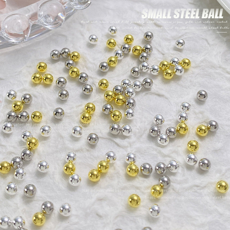 Nail Caviar Beads 0.4/0.6/0.8/ - đánh giá và giá Nail Art Rose Gold