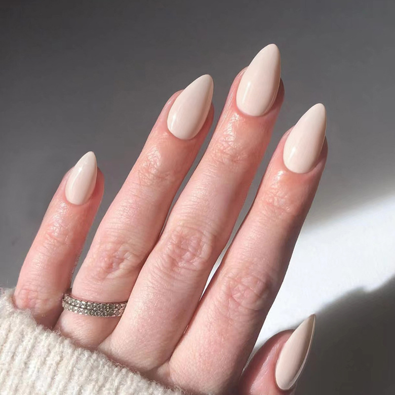 24pcs Solid Color False Nails  - đánh giá và giá Nail Art Full Color