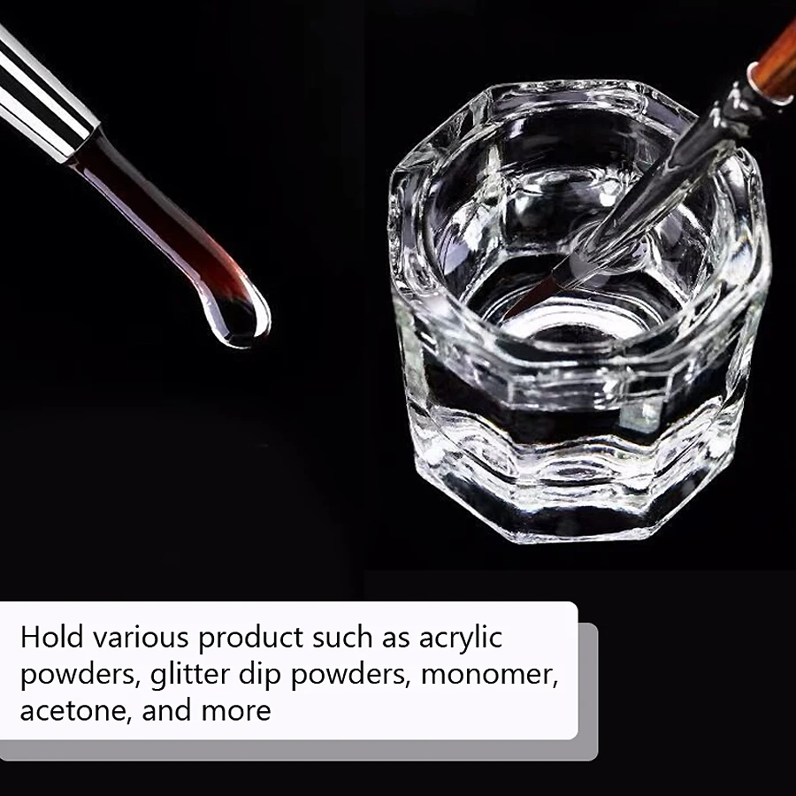 1Pc Mini Crystal Glass, Clear  - đánh giá và giá Nail Art Kaki