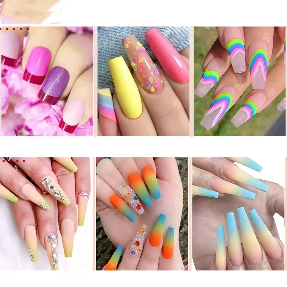 Dual-ended Black Metal Handle  - đánh giá và giá Nail Art Kaki