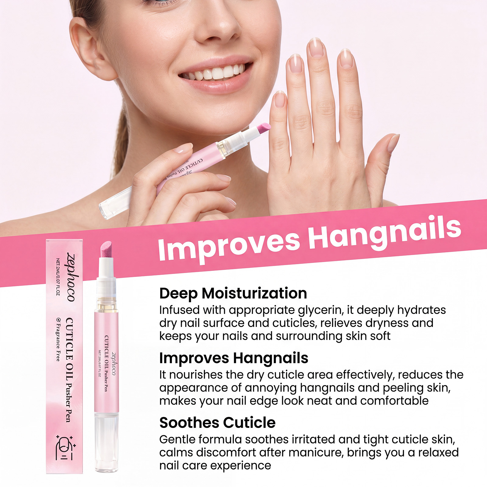 Cuticle Oil Pusher Pen Fragran - đánh giá và giá Cuticle Oil Pen