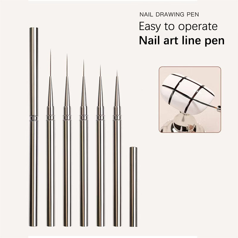 1Pcs Nail Art Brushes French N - đánh giá và giá Nail Art Kaki