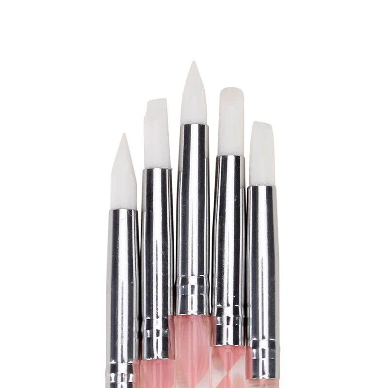5Pcs 2 Way Nail Art Acrylic Si - đánh giá và giá Nail Art Kaki
