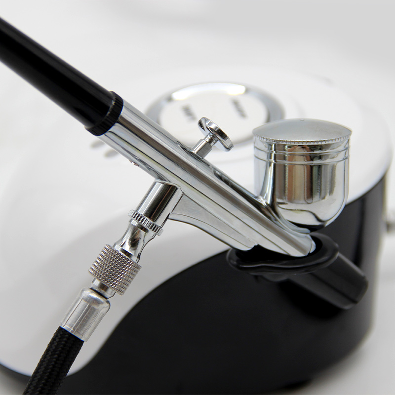 Portable Airbrush With Compres - đánh giá và giá Nail Art Kaki
