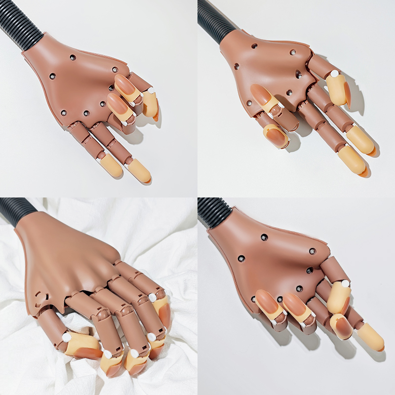 Nail Fake Practice Hand Movabl - đánh giá và giá Nail Art Kaki