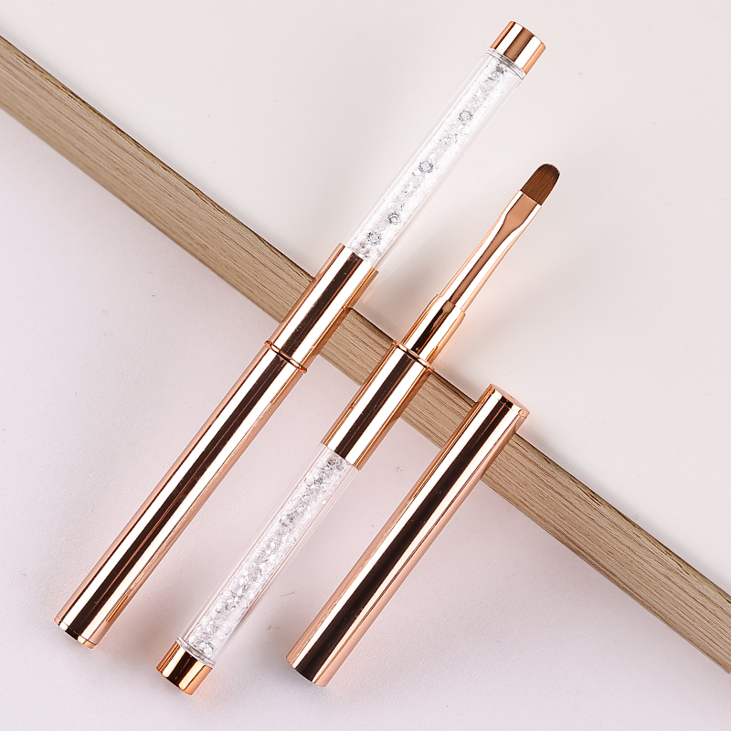Nail Art Brush Set Rose Gold A - đánh giá và giá Nail Art Rose Gold
