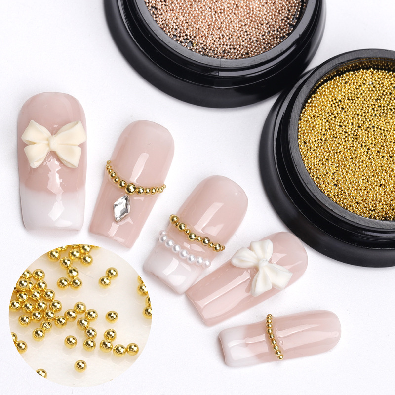 10G/Box 0.4MM 0.6MM Rose Gold  - đánh giá và giá Nail Art Rose Gold