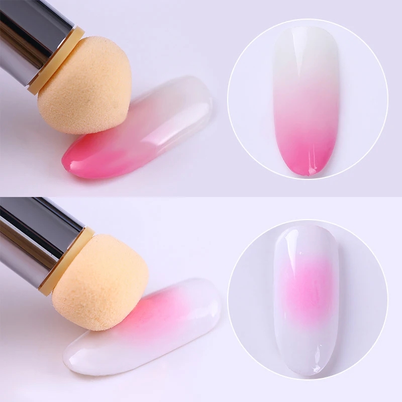Round Sharp Head Sponge Heads  - đánh giá và giá Nail Art Kaki