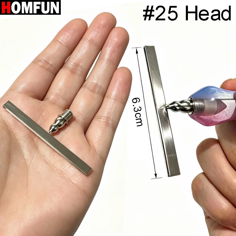 HOMFUN New 25 Head Diamond Pai - đánh giá và giá Nail Art Full Color