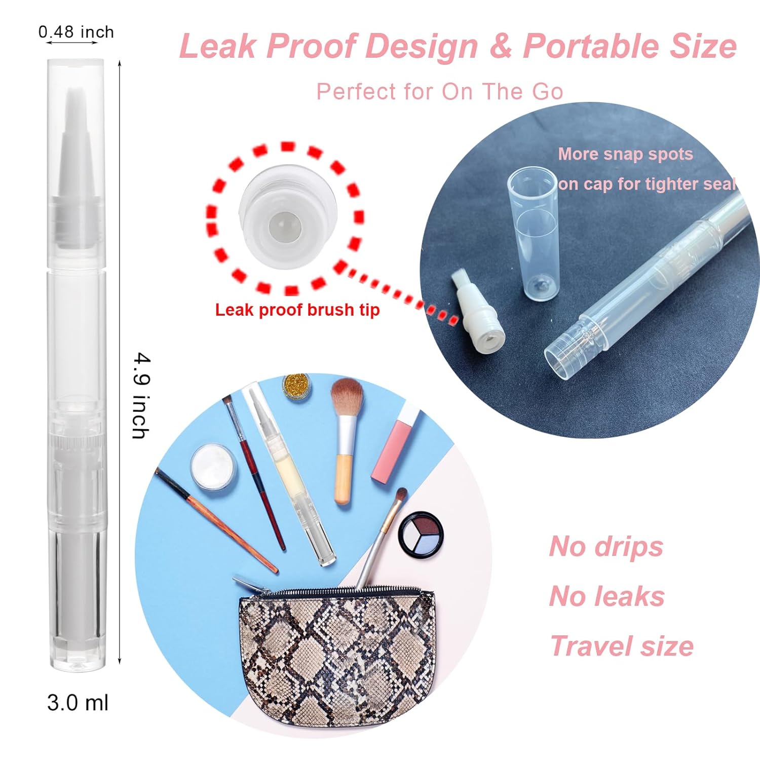 12 Pcs 3ml Empty Cuticle Oil P - đánh giá và giá Cuticle Oil Pen